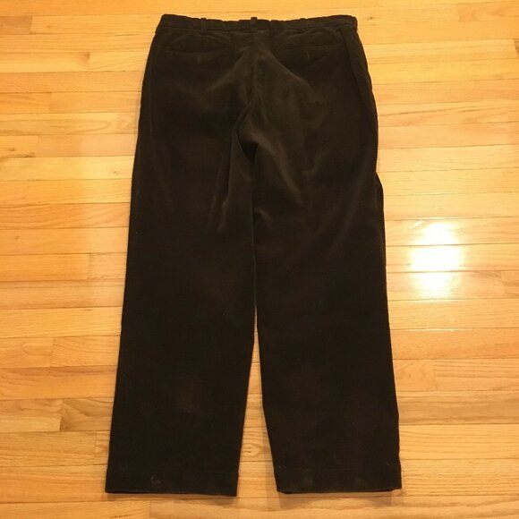 Vintage Polo Ralph Lauren Dark Brown Corduroy Pant - Picture 2 of 7